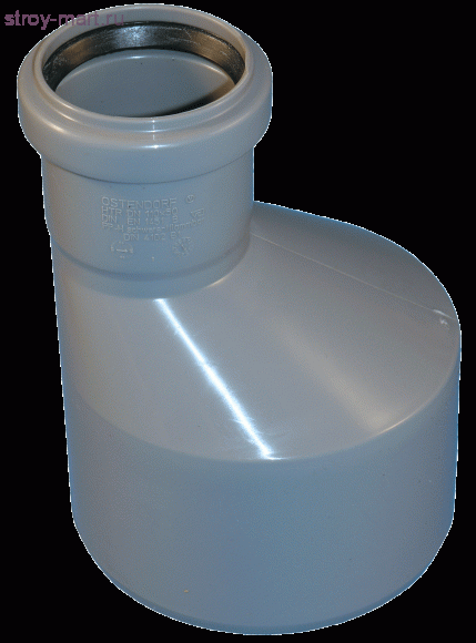 Переход PP-H серый Дн 50х40 б/нап в комплекте Ostendorf 112710 - 4052836127105 Переход PP-H серый Дн 50х40 б/нап в комплекте Ostendorf 112710 - 4052836127105