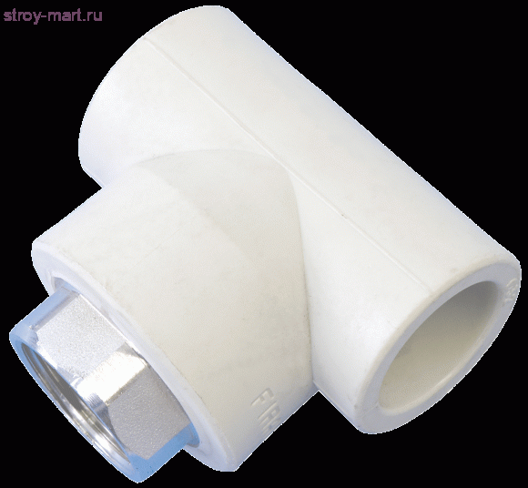 Тройник PP-R комбинированн под ключ серый Дн 32х1 ВР Firat - 4606034033494 Тройник PP-R комбинированн под ключ серый Дн 32х1 ВР Firat - 4606034033494