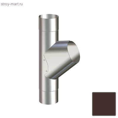 Lindab,тройник 100мм, (434) RAL 8017 коричневый - С-000124946 Lindab,тройник 100мм, (434) RAL 8017 коричневый - С-000124946