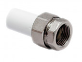 Муфта PP-R комбинированн разъемная белый Дн 50х1 1/2 наруж. пайка/ВР РосТурПласт 14285 - 027-9277