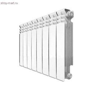 Радиатор алюминий Alpha 200 8 секций Q=128 Вт Ogint - 4606034159552