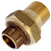 Соединитель медь разъем Дн22х3/4" вн/р американка - 027-0713 Соединитель медь разъем Дн22х3/4" вн/р американка - 027-0713