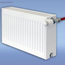 Радиатор стальной панельный KOMPAKT ERK 33 400х700 боковое белый RAL 9016 Q=1497 Вт ELSEN ERK330407