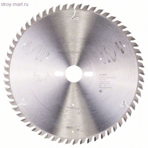 Expert for Wood Настольные или Форматные 250x30x3.2/2.2 60T ATB pos - 2608642506