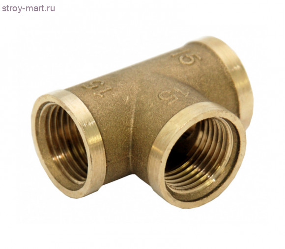 Тройник латунь Ду 20 ВР - 027-8276