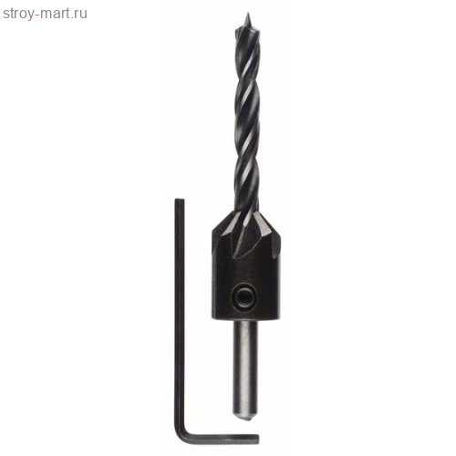 СВЕРЛО С ЗЕНКЕРОМ 6ММ - 2608596393 СВЕРЛО С ЗЕНКЕРОМ 6ММ - 2608596393