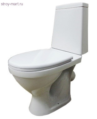 Унитаз-компакт Прайм бел нижний подвод воронк 2/реж косой выпуск в комплекте Santeri - 023-2522 Унитаз-компакт Прайм бел нижний подвод воронк 2/реж косой выпуск в комплекте Santeri - 023-2522