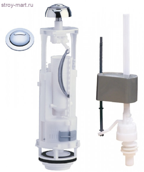 Арматура 1/2 для бачка Siamp Optima 2/реж универсал Siamp 49/24B - 3247230045310 Арматура 1/2 для бачка Siamp Optima 2/реж универсал Siamp 49/24B - 3247230045310