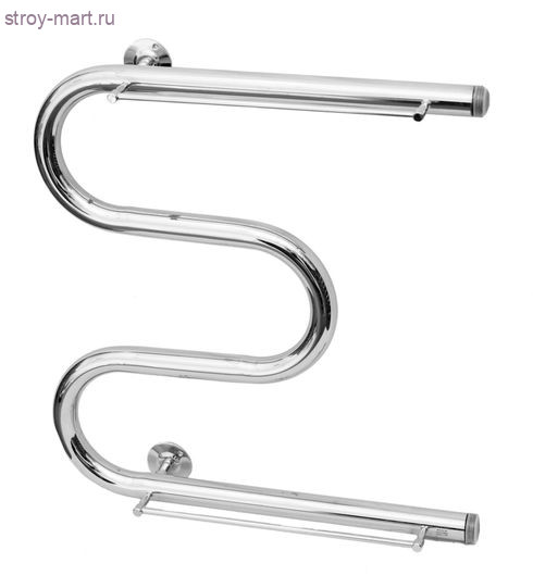Полотенцесушитель сталь нерж М-образный 500х400 1'' с полочкой Элит Металл - 4606034142752 Полотенцесушитель сталь нерж М-образный 500х400 1'' с полочкой Элит Металл - 4606034142752