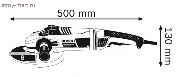 Угловая шлифмашина Bosch GWS 24-230 LVI Professional - 0601893F00 Угловая шлифмашина Bosch GWS 24-230 LVI Professional - 0601893F00