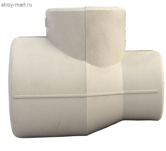 Тройник PP-R переходн серый Дн 40х32х40 Firat - 4606034033425 Тройник PP-R переходн серый Дн 40х32х40 Firat - 4606034033425