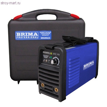 Инвертор Brima ARC 163 В кейсе 220В, 10-160А, ПН-60%, 4,3/7,0 кг - С-000122182 Инвертор Brima ARC 163 В кейсе 220В, 10-160А, ПН-60%, 4,3/7,0 кг - С-000122182