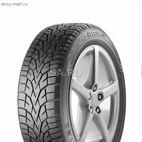 Автомобильные шины - Gislaved Nord Frost 100 225/60R16 T шипованная Автомобильные шины - Gislaved Nord Frost 100 225/60R16 T шипованная