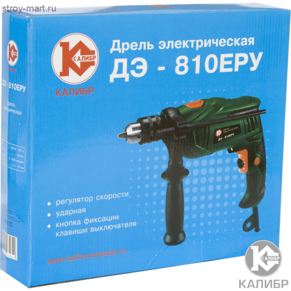 Эл. дрель "Калибр ДЭ- 810ЕРУ" Эл. дрель "Калибр ДЭ- 810ЕРУ"