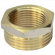 Футорка латунь никель Ду 20х25 - 027-8216 Футорка латунь никель Ду 20х25 - 027-8216