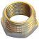 Футорка латунь никель Ду 20х25 - 027-8216 Футорка латунь никель Ду 20х25 - 027-8216