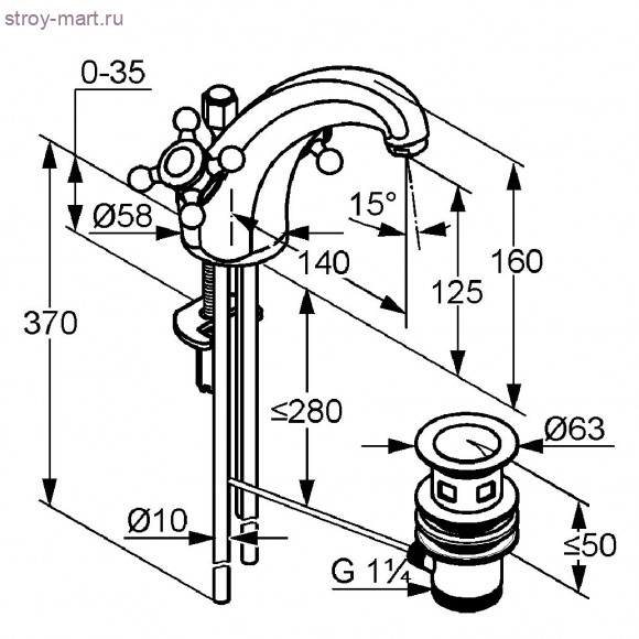 KLUDI ADLON 510100520 KLUDI ADLON 510100520