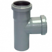 Тройник PP-H серый Дн 160х110х87° б/нап в комплекте Ostendorf 117410 Тройник PP-H серый Дн 160х110х87° б/нап в комплекте Ostendorf 117410