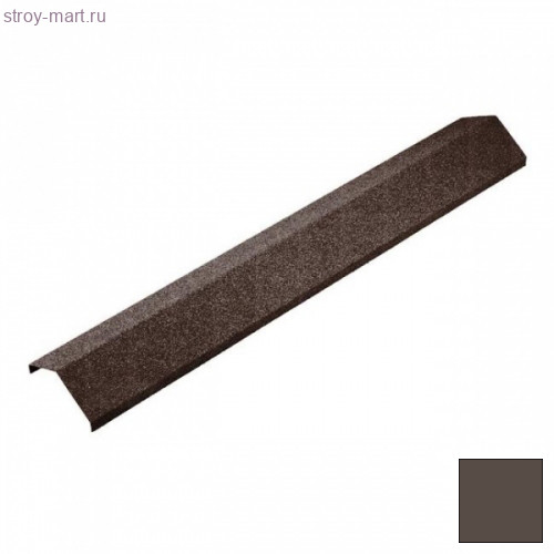 Конек V-образный тройной Decra Stratos L=1250 (1150*) мм Серый валун - С-000113334 Конек V-образный тройной Decra Stratos L=1250 (1150*) мм Серый валун - С-000113334