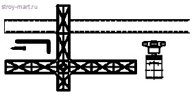 Запасная часть, крестообразная опорная пластина для TU BESSEY 3100934