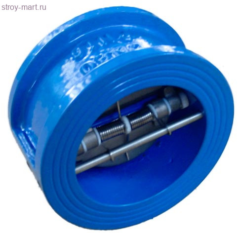 Клапан обратный поворотный чуг. (КНР) Ду50