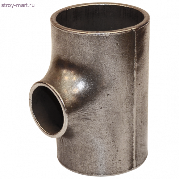 Тройник сталь переходной Дн 76x3,5-57х3,0 (Ду 65х50) под приварку бесшовный ГОСТ 17376-2001 - 027-4931