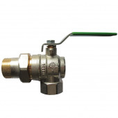 Кран шаровой латунь угловой Uno+ 1780 Ду 40 ВР/американка рычаг STC 1780 Кран шаровой латунь угловой Uno+ 1780 Ду 40 ВР/американка рычаг STC 1780