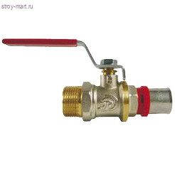 Кран шаровой латунь Vito 1722 Ду 3/4х Дн 16 НР/мп пресс рычаг STC 1722 - 4606034143773 Кран шаровой латунь Vito 1722 Ду 3/4х Дн 16 НР/мп пресс рычаг STC 1722 - 4606034143773