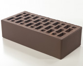 Кирпич лицевой темно-коричнеый гладкий щелевой 1НФ М-150 (480 шт.) Braer - С-000103700 Кирпич лицевой темно-коричнеый гладкий щелевой 1НФ М-150 (480 шт.) Braer - С-000103700