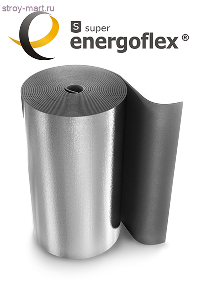 Рулон теплоизоляционный Энергофлекс Супер AL - 15/1,0-7 Рулон теплоизоляционный Энергофлекс Супер AL - 15/1,0-7