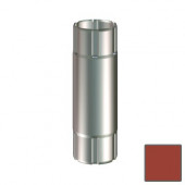 Lindab, Промежуточная труба 90мм, L=1м, (742) RAL 8004 кирпичный - С-000107679