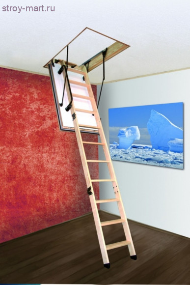 Складная чердачная лестница Polar 60x120 Складная чердачная лестница Polar 60x120