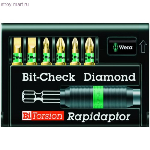 Набор бит 8700-6/Bdc 056370 - WE-056370 Набор бит 8700-6/Bdc 056370 - WE-056370