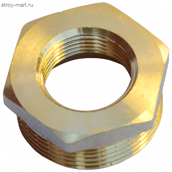 Футорка латунь никель Ду 32х15 Faro STC 5738 - 4606034023846 Футорка латунь никель Ду 32х15 Faro STC 5738 - 4606034023846