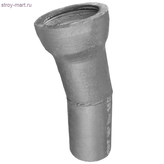 Отвод чугун ВЧШГ ОРГ Ду 150х30° ТУ 1468-041-50254094-2001 с ЦПП б/комплекта - 027-0059 Отвод чугун ВЧШГ ОРГ Ду 150х30° ТУ 1468-041-50254094-2001 с ЦПП б/комплекта - 027-0059