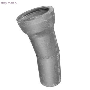 Отвод чугун ВЧШГ ОРГ Ду 150х30° ТУ 1468-041-50254094-2001 с ЦПП б/комплекта - 027-0059 Отвод чугун ВЧШГ ОРГ Ду 150х30° ТУ 1468-041-50254094-2001 с ЦПП б/комплекта - 027-0059