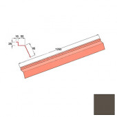 Карнизная планка Classic Decra Classic/Roman/Stratos L=1250 (1110*) мм Серый валун - С-000113515 Карнизная планка Classic Decra Classic/Roman/Stratos L=1250 (1110*) мм Серый валун - С-000113515