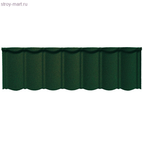 Черепица Decra Classic Хвойный лес 1324ммх410мм (общ.пл. 0,465м2) - С-000112108 Черепица Decra Classic Хвойный лес 1324ммх410мм (общ.пл. 0,465м2) - С-000112108