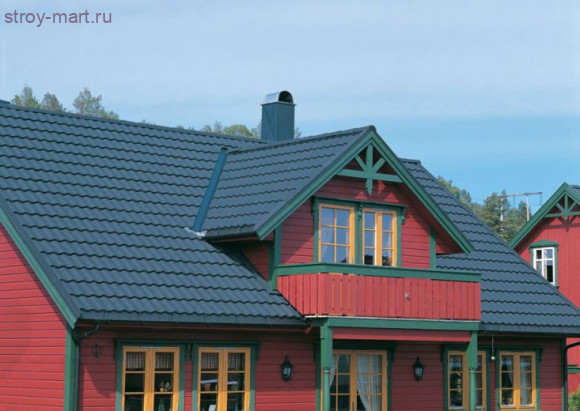 Черепица Decra Classic Хвойный лес 1324ммх410мм (общ.пл. 0,465м2) - С-000112108 Черепица Decra Classic Хвойный лес 1324ммх410мм (общ.пл. 0,465м2) - С-000112108