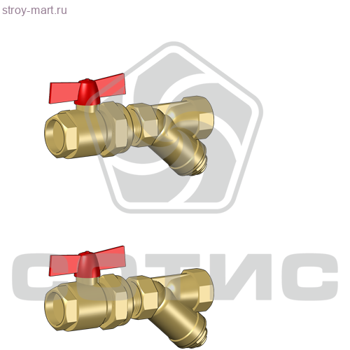 Модуль ввода этажного узла учета воды с фильтрами МВВ Ф СОТИС-Unit - МВВ 25-25 Ф