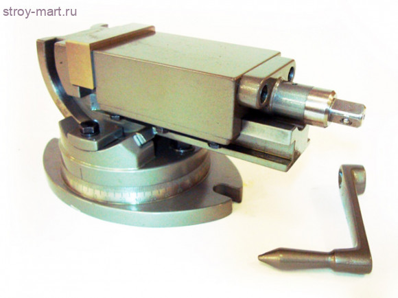 Тиски поворотные, наклонные, 75мм - 0016
