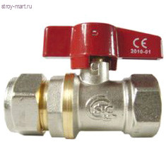 Кран шаровой латунь Vito 1717 Ду 1/2х Дн 16 ВР бабочка переходн STC 1717 - 4606034141809 Кран шаровой латунь Vito 1717 Ду 1/2х Дн 16 ВР бабочка переходн STC 1717 - 4606034141809