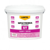 Шпатлевка фасадная «FASAD+DECOR ST-01» акриловая 9 кг. / Артель - С-000119769 Шпатлевка фасадная «FASAD+DECOR ST-01» акриловая 9 кг. / Артель - С-000119769