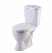 Унитаз-компакт Поло белый Softclose Alca Pl косой выпуск Кировская Керамика - 4606034156889 Унитаз-компакт Поло белый Softclose Alca Pl косой выпуск Кировская Керамика - 4606034156889