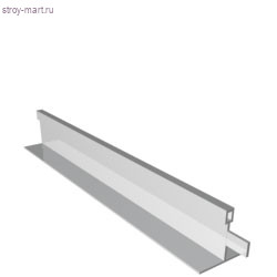 Каркас «Албес» 24 Norma белый матовый L=0,6 м (54 п. м/уп.) - С-000051404 Каркас «Албес» 24 Norma белый матовый L=0,6 м (54 п. м/уп.) - С-000051404