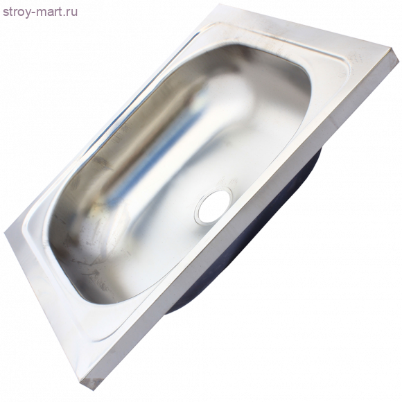 Мойка сталь нерж Трио накладн 500х500х0,4мм - 4606034151204 Мойка сталь нерж Трио накладн 500х500х0,4мм - 4606034151204