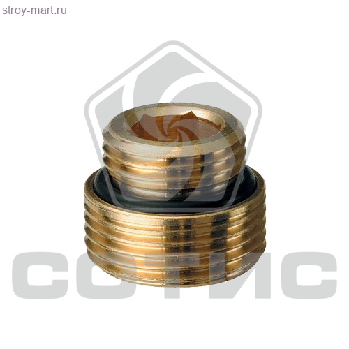 Переходник к узлу нижнего подключения радиатора GIA R483B - нар. резьба с герм. прокл. Ду20х15 Переходник к узлу нижнего подключения радиатора GIA R483B - нар. резьба с герм. прокл. Ду20х15