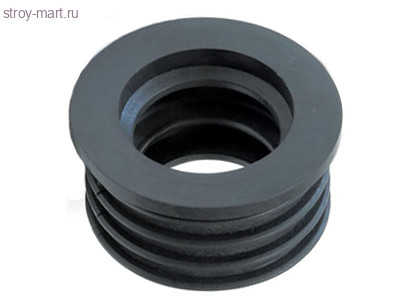 Манжета уплотнительная резиновая для труб канализационных полипропиленовых - под переход с чугунной на ПП рез. Ду110 Манжета уплотнительная резиновая для труб канализационных полипропиленовых - под переход с чугунной на ПП рез. Ду110
