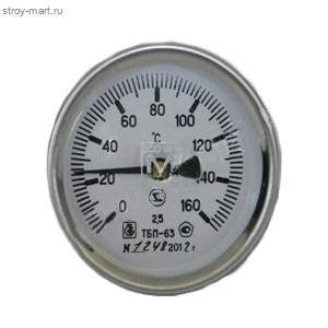 Термометр биметаллический Дк63 L=50 160C ТБП-Т ЗАВОД ТЕПЛОТЕХНИЧЕСКИХ ПРИБОРОВ - 011-0359 Термометр биметаллический Дк63 L=50 160C ТБП-Т ЗАВОД ТЕПЛОТЕХНИЧЕСКИХ ПРИБОРОВ - 011-0359