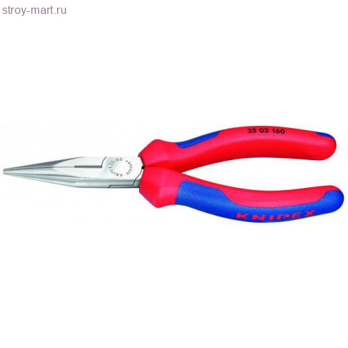 Круглогубцы с плоскими губками и режушими кромками, радиомонтажные 25 02 140 - KN-2502140 Круглогубцы с плоскими губками и режушими кромками, радиомонтажные 25 02 140 - KN-2502140